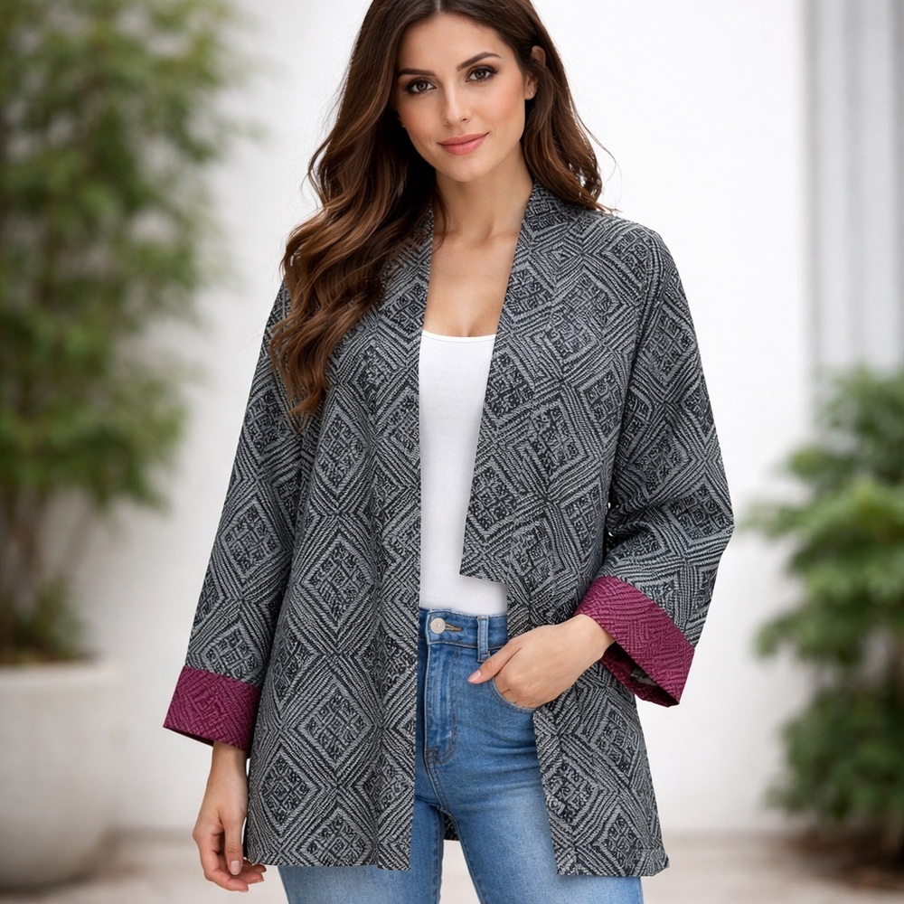 Aranya Cardigan Kimono Large Unique Versatile Sustainable